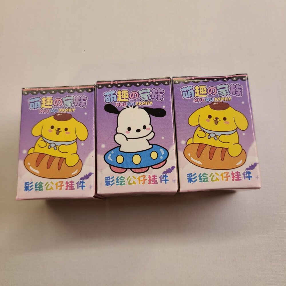 3x Small Sanrio Mystery Blind Box Boxes